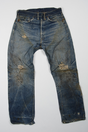 Lot 501 men's jeans Big E Commodore Mine Colorado 1945-1972