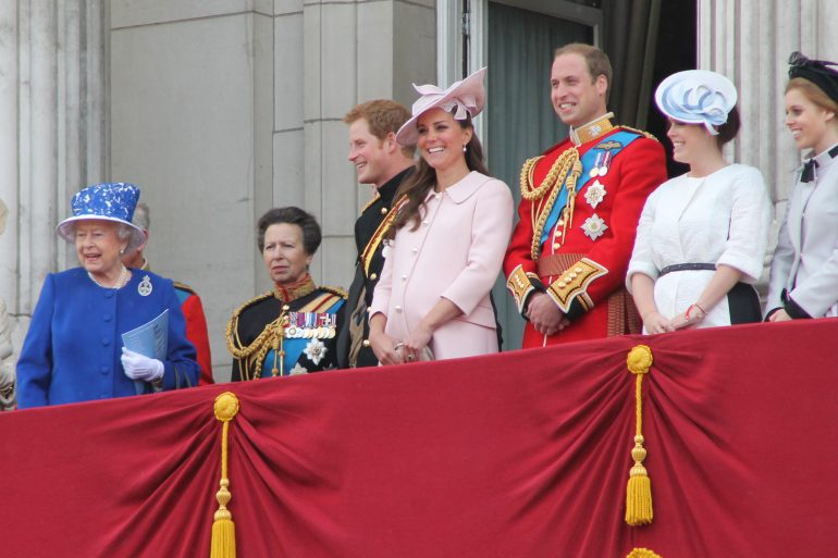 La famille royale d'Angleterre © Carfax2/Wikipedia