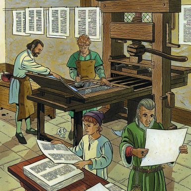 RÃ©sultat de recherche d'images pour "l imprimerie gutenberg"