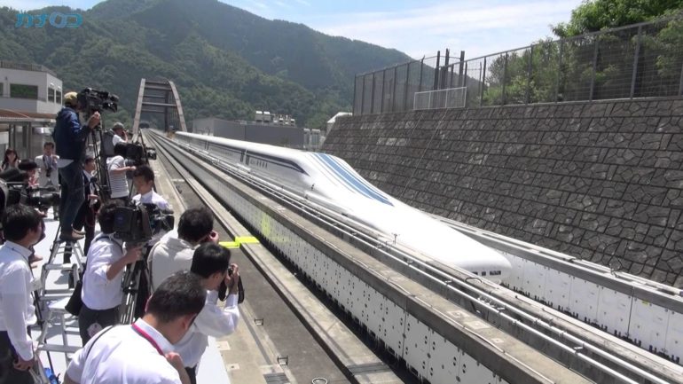 Japan JR Maglev. Avril 2015