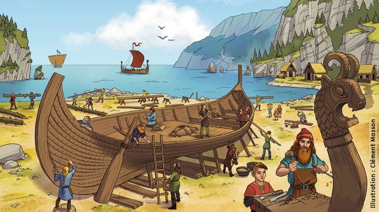 Vikings, extrait du magazine Images Doc n°356, pages 10-11