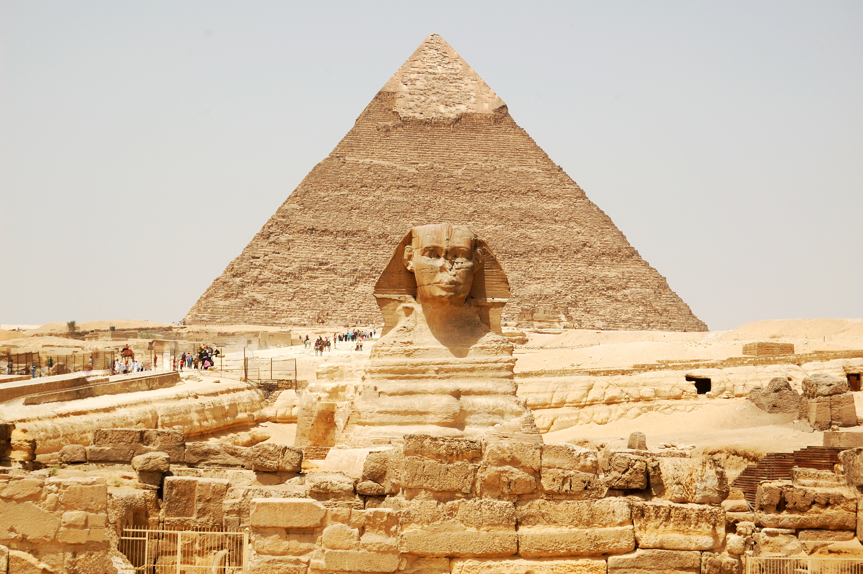 Le Sphinx et la pyramide de Gizeh © Dmtriy /Adobe Stock