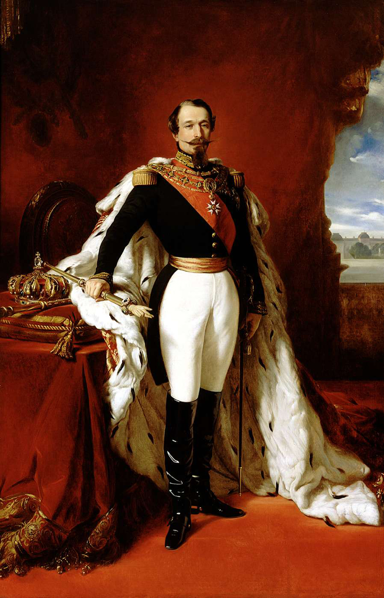 Portrait de Napoleon III, 1855 © Wikipedia