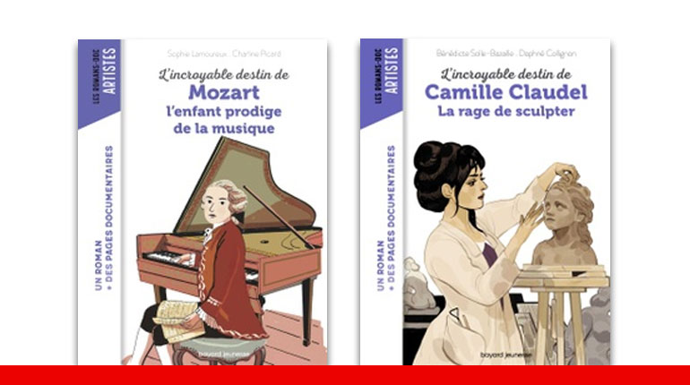 La collection Images Doc chez Bayard Editions - Les romans Docs Artistes