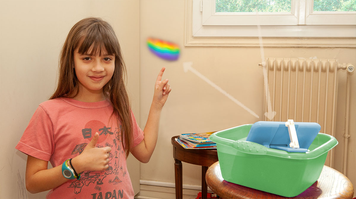 “Labo science, en quoi c'est fait, la lumière ?”, Images Doc n°378, juin 2020. Photos : © Rebecca Josset.