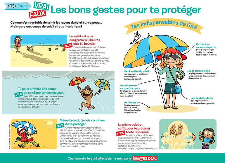 Le bronzage protège-t-il des coups de soleil ?