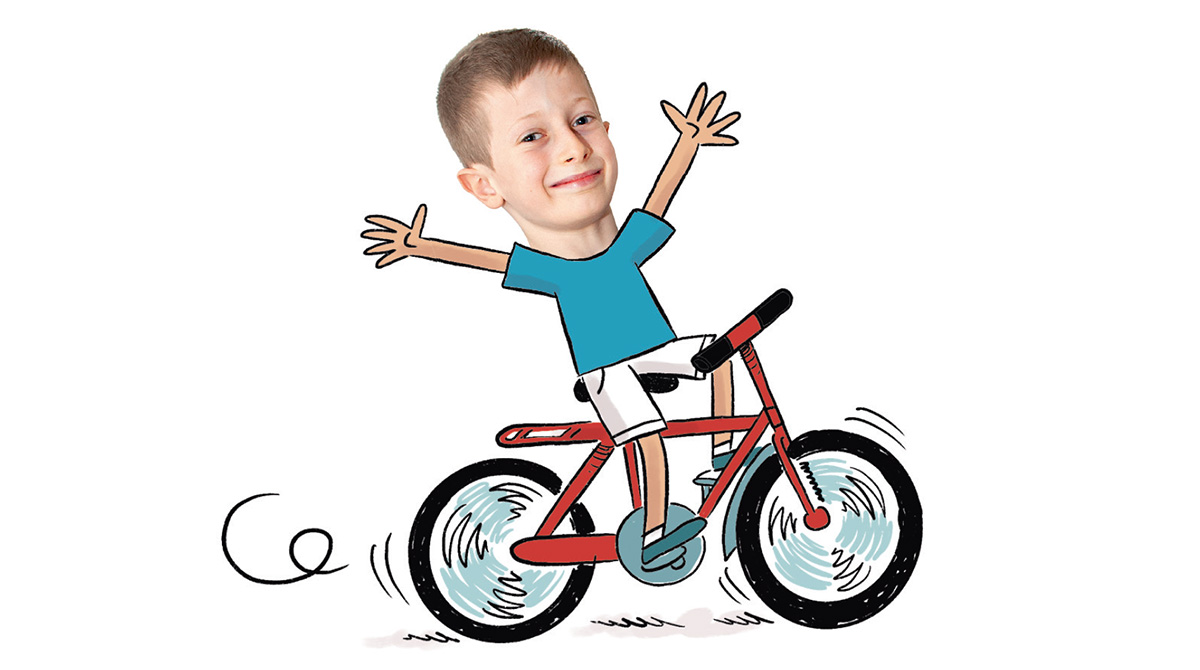 “Labo science, quel est le secret du vélo ?”, Images Doc n°379, juillet 2020. Photo : © Rebecca Josset. Illustration : Sess Boudebesse.