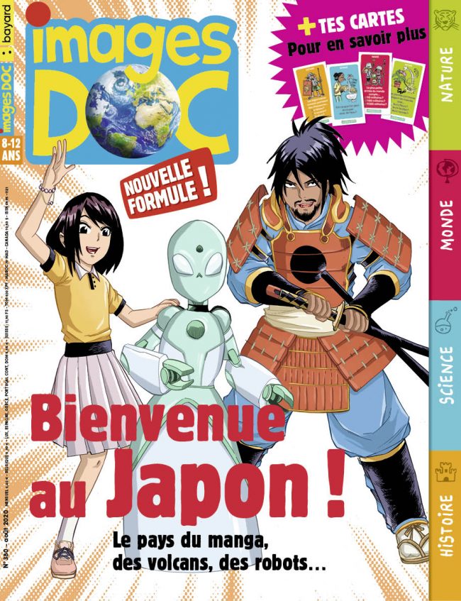 Bienvenue au Japon ! Le pays des mangas, des volcans, des robots…