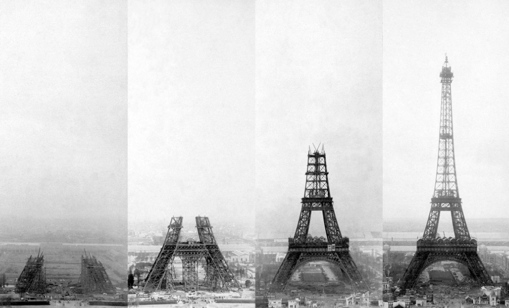 Por que se construyo la torre eiffel