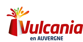 Logo Vulcania en Auvergne