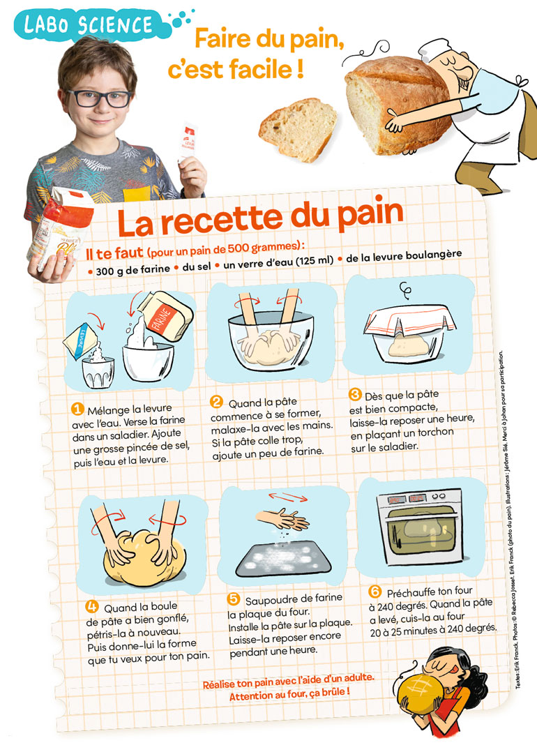 Faire du pain, c'est facile - La recette d'Images Doc