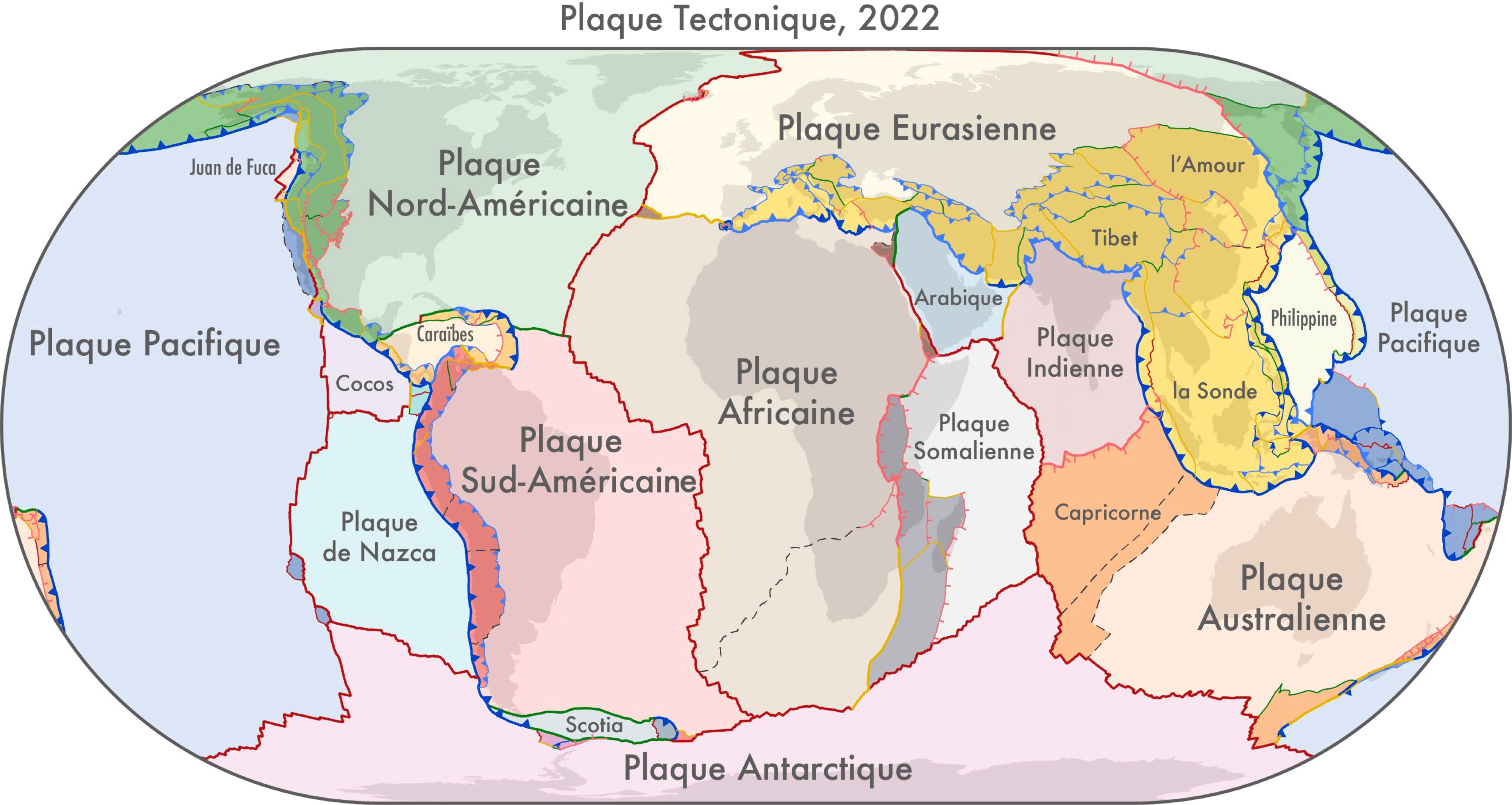 Какая крупная литосферная плита. Тектонические плиты земли 2023. Карта тектонических плит и разломов. Разломы литосферных плит карта.
