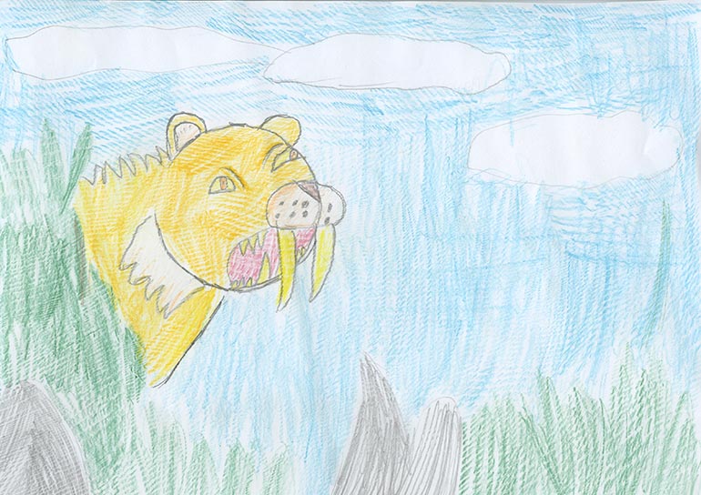 Concours dessins animal prehistorique