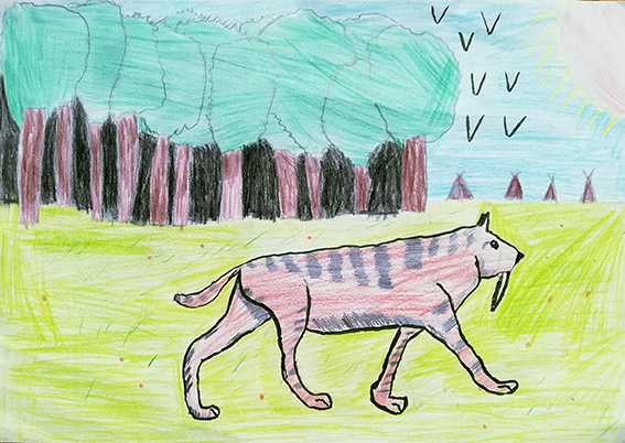 Concours dessins animal prehistorique