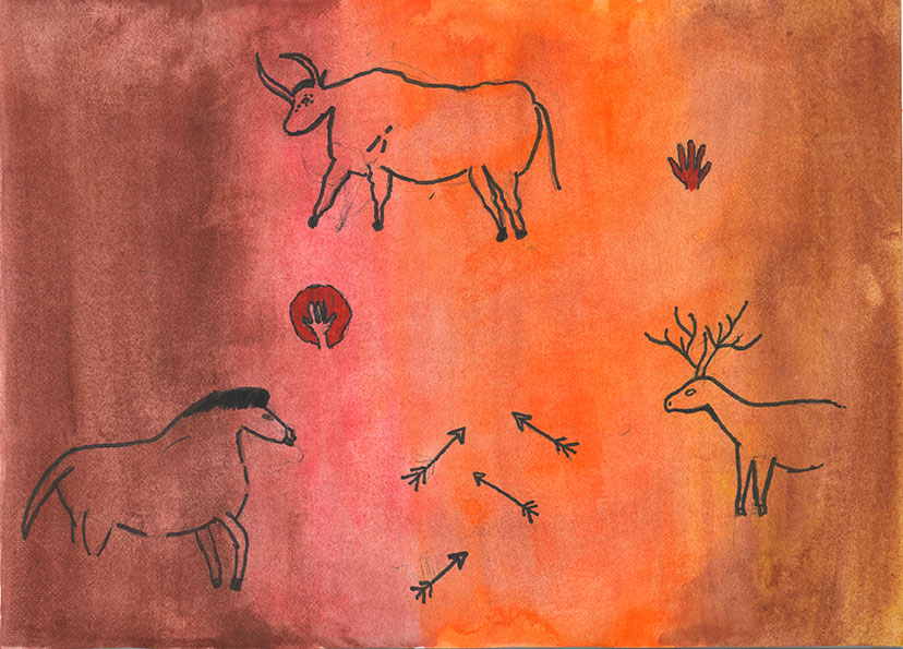 Concours dessins animal prehistorique