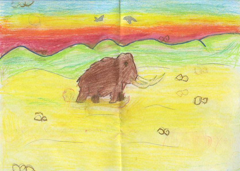 Concours dessins animal prehistorique