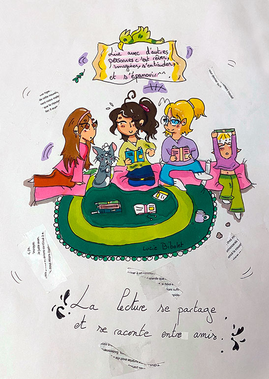 Concours de dessins - Moment de partage