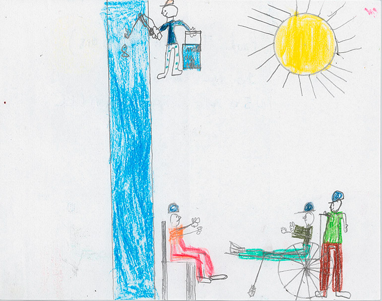 Concours de dessins - Moment de partage