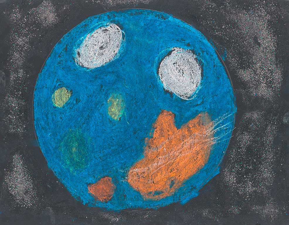 Concours de dessins - Terre vue du ciel
