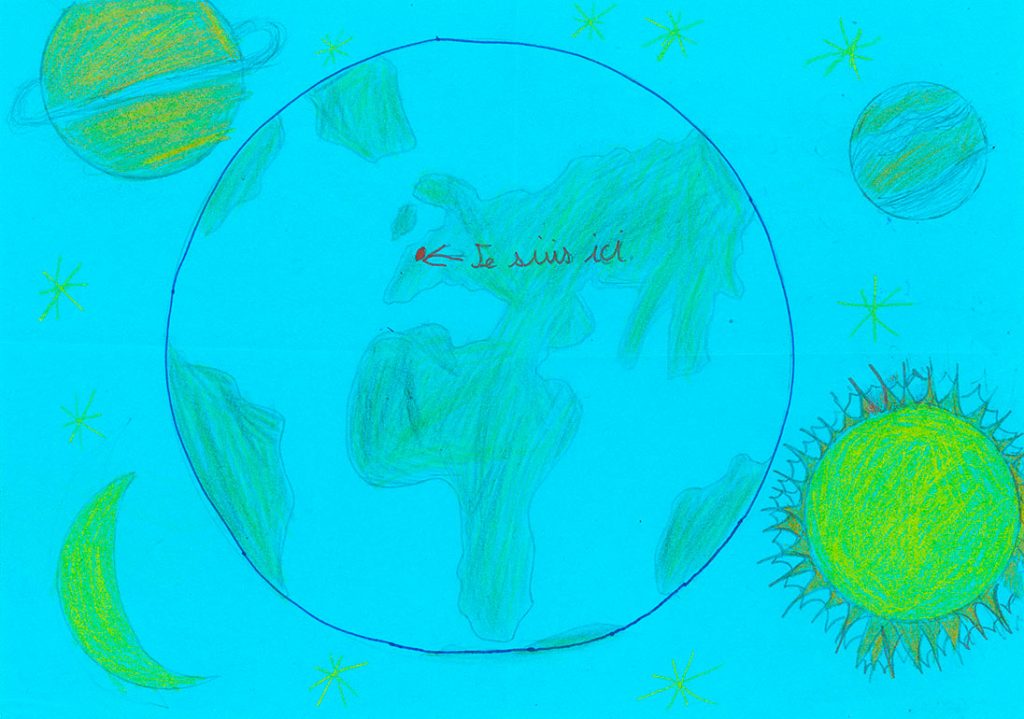 Concours de dessins - Terre vue du ciel