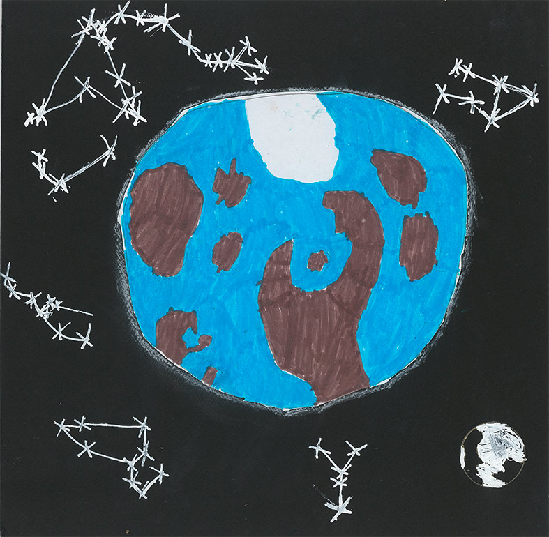 Concours de dessins - Terre vue du ciel