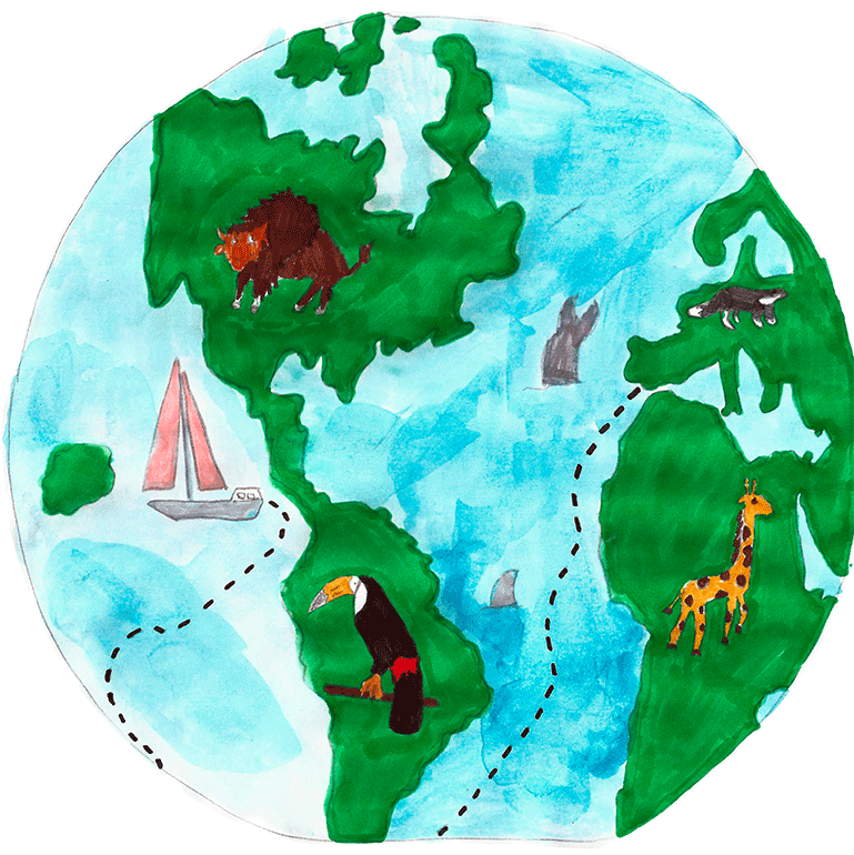 Concours de dessins - Terre vue du ciel