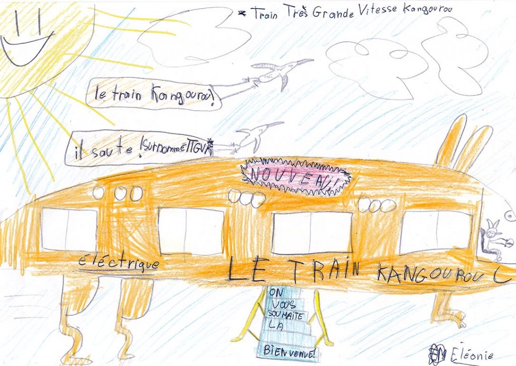 Concours de dessins - Train