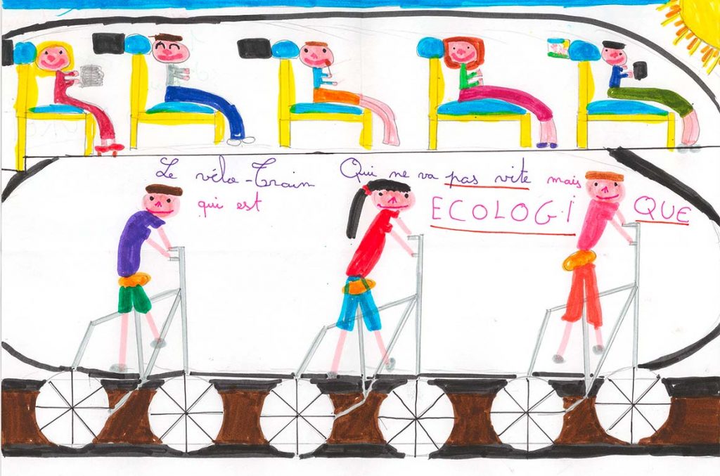 Concours de dessins - Train