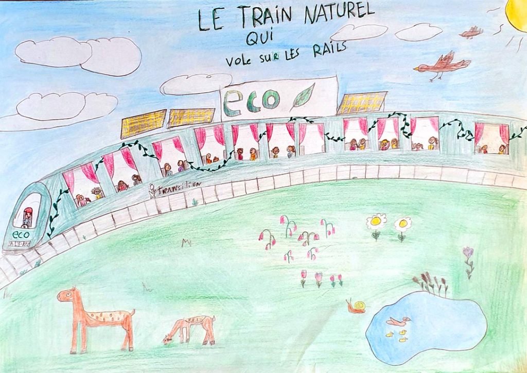 Concours de dessins - Train