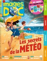 Couverture du magazine Images Doc n°416, août 2023 - Science : les secrets de la météo.