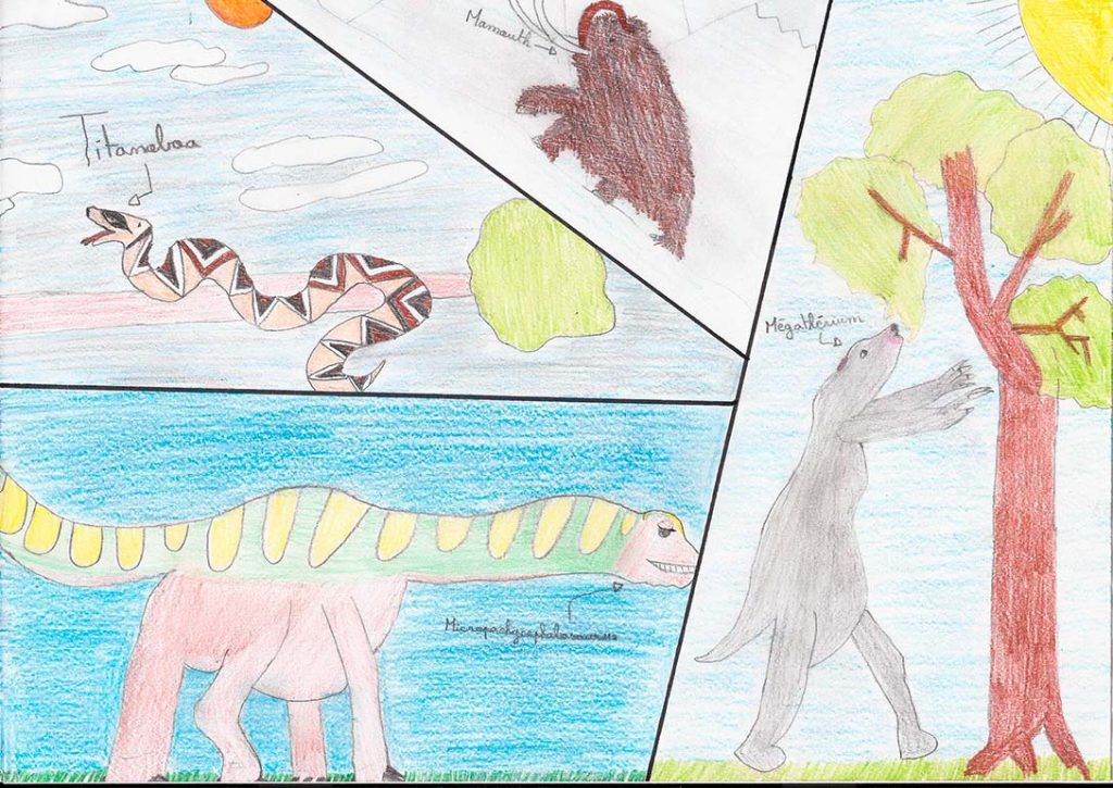 Concours de dessins - Animal gigantesque