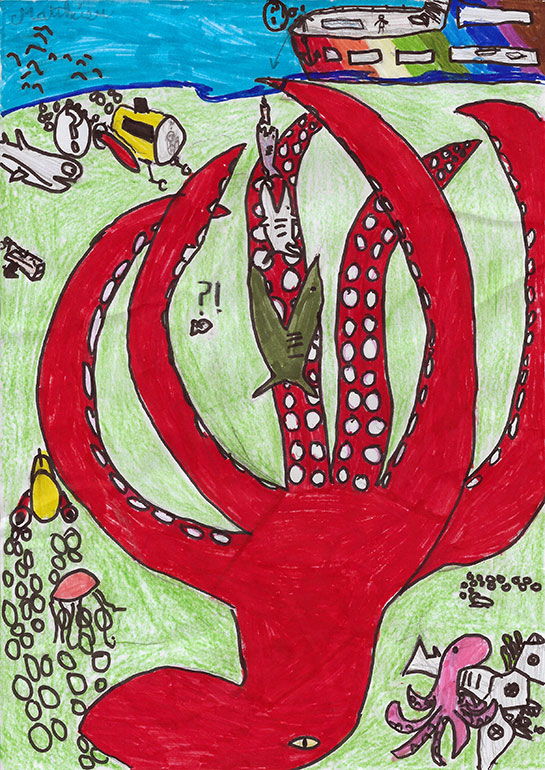 Concours de dessins - Animal gigantesque