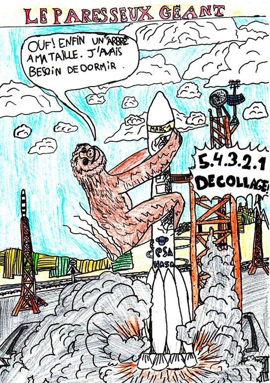 Concours de dessins - Animal gigantesque