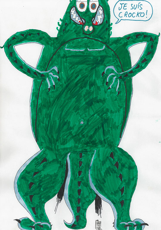 Concours de dessins - Animal gigantesque