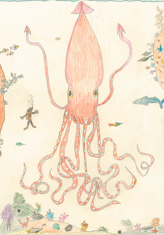 Concours de dessins - Animal gigantesque