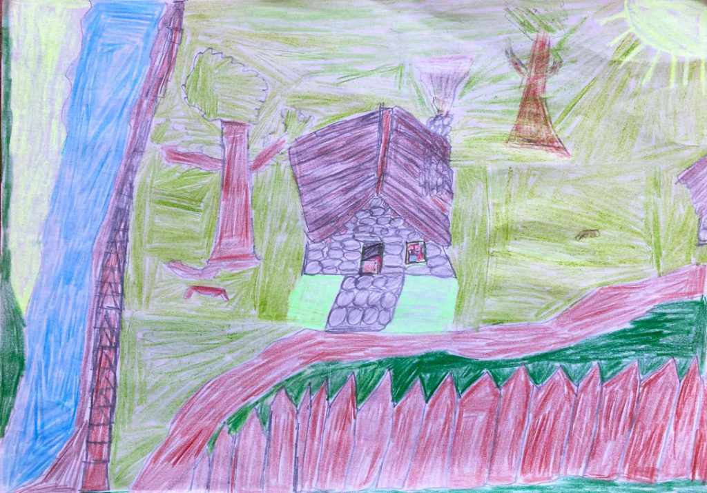 Concours de dessins - Maison gauloise