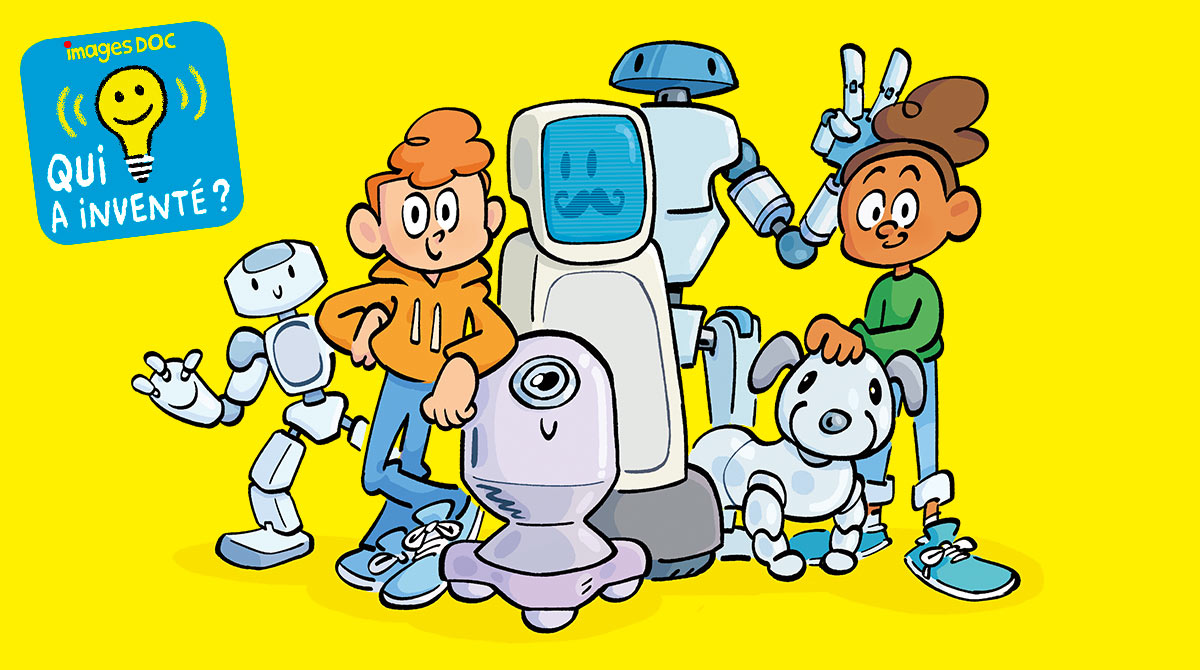 Podcast pour les enfants “Qui a inventé les robots ?”