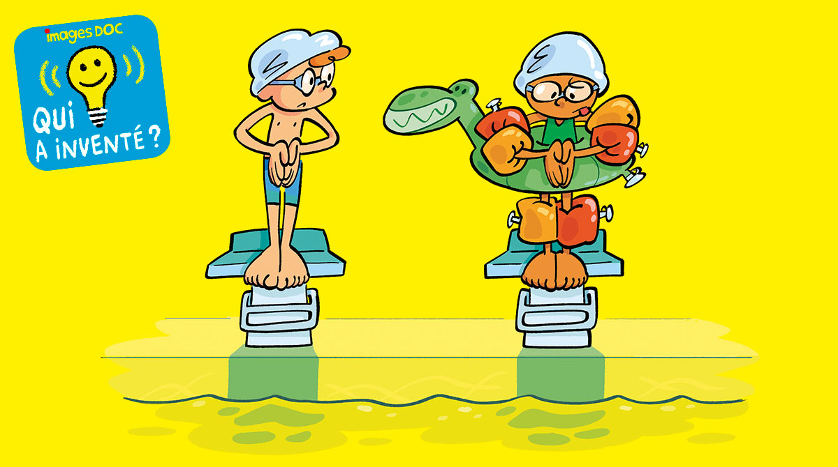 Podcast pour les enfants “Qui a inventé la natation ?”
