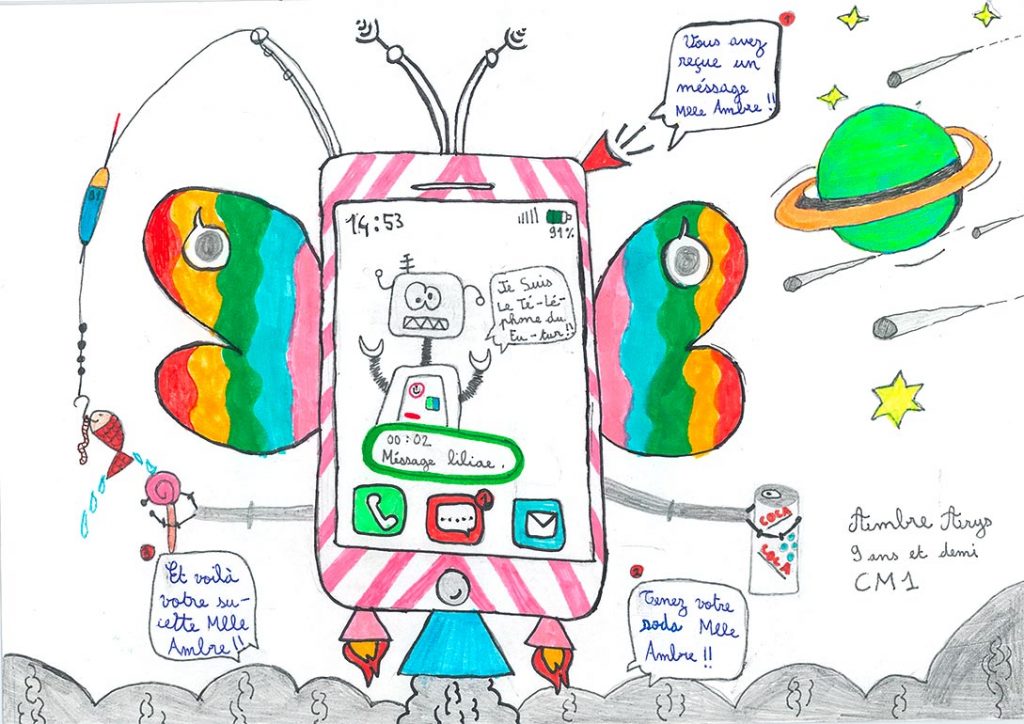 Concours de dessins - Telephone du futur