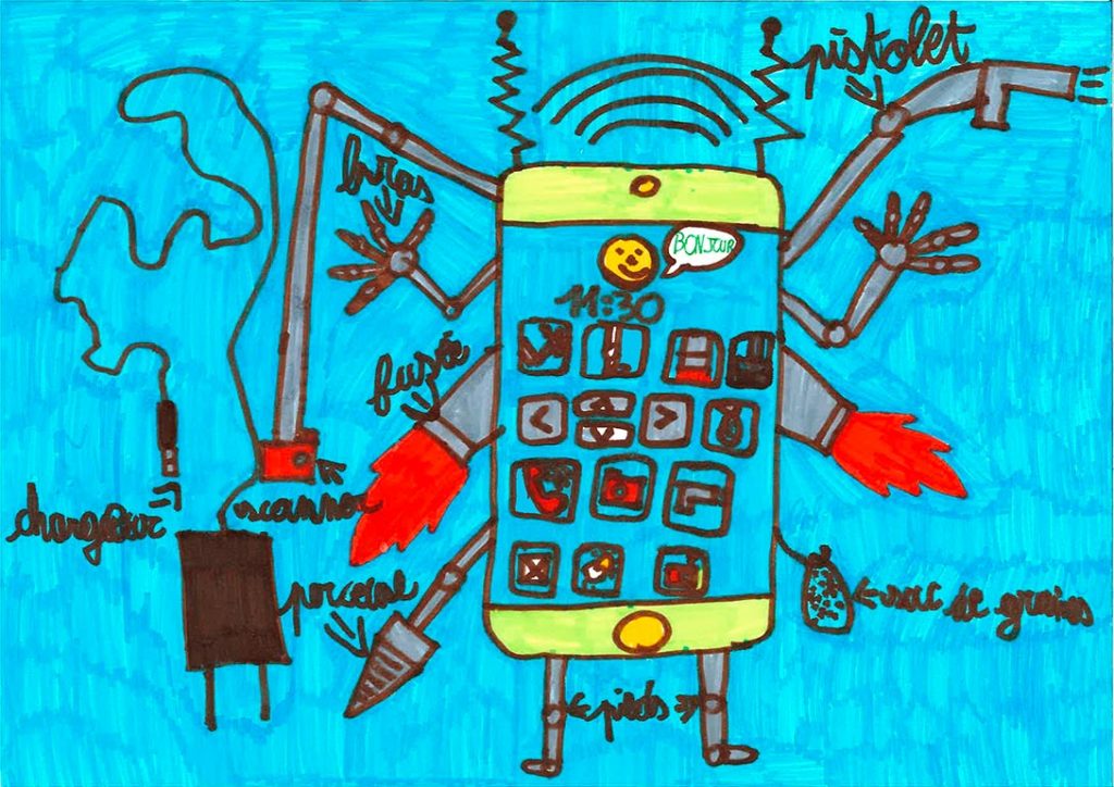 Concours de dessins - Telephone du futur