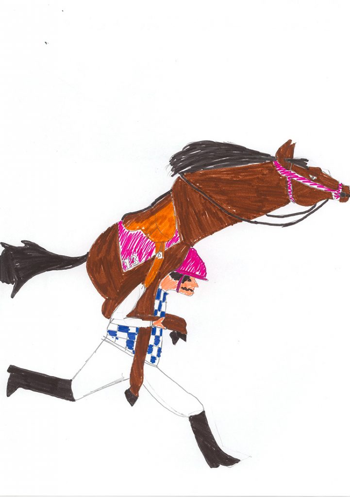 Concours de dessins - Cheval