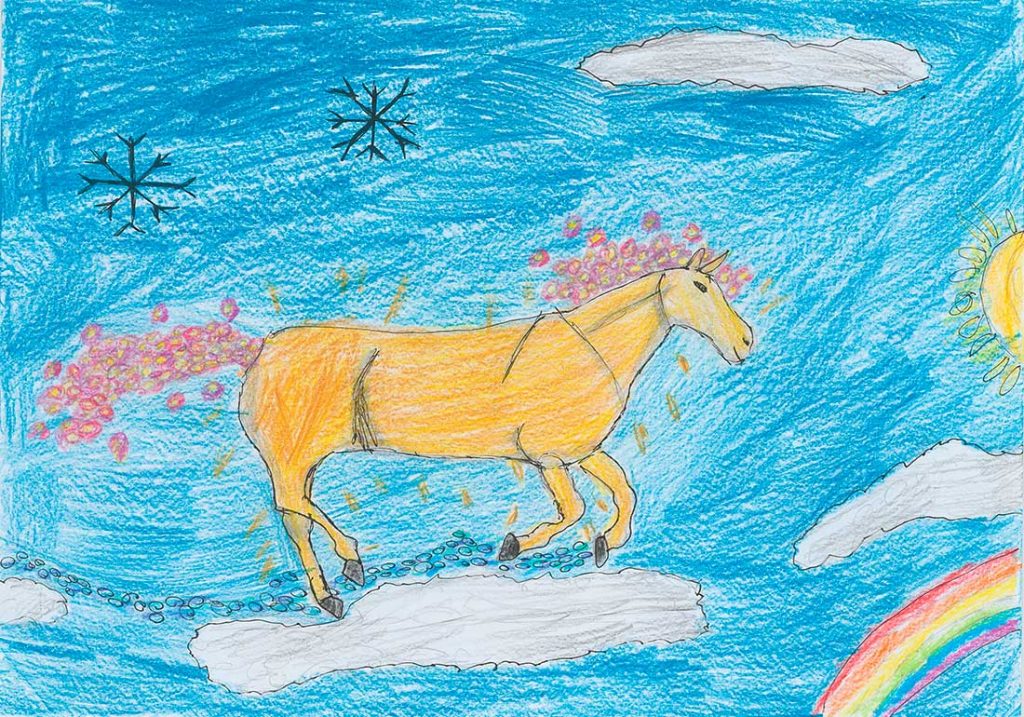 Concours de dessins - Cheval