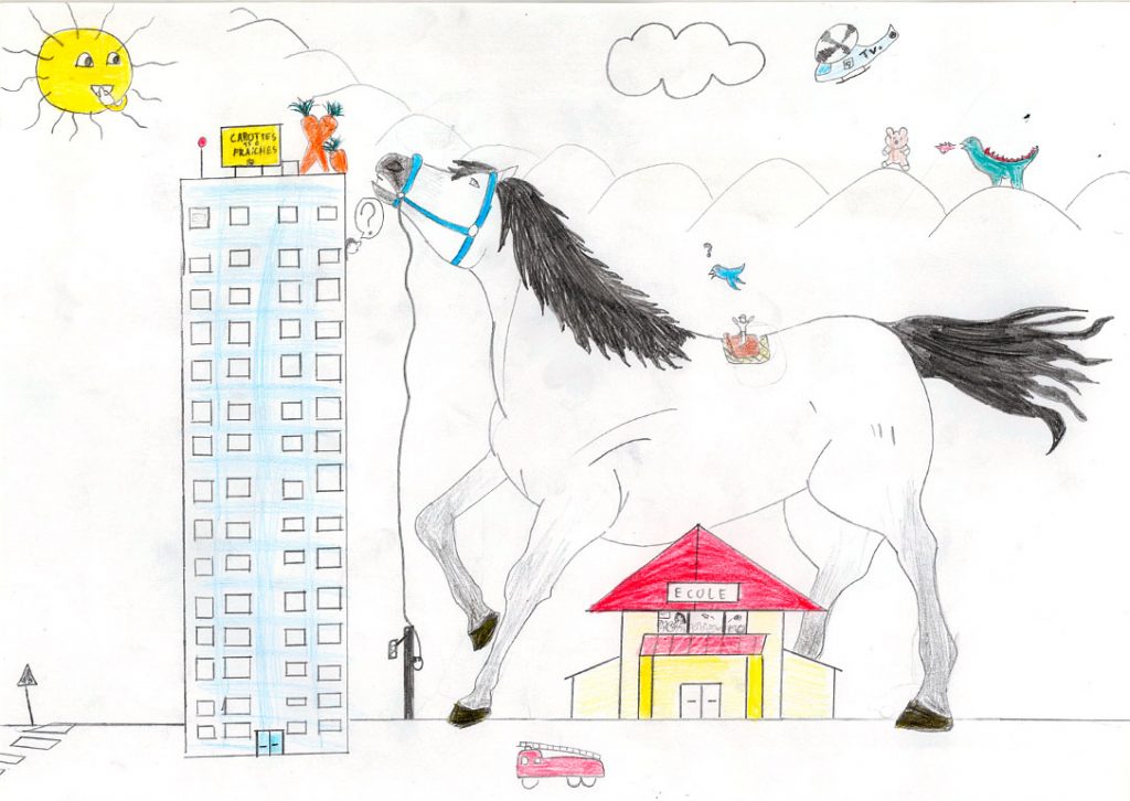 Concours de dessins - Cheval