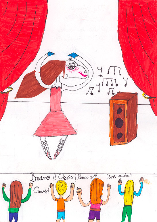 Concours de dessins - Cheval