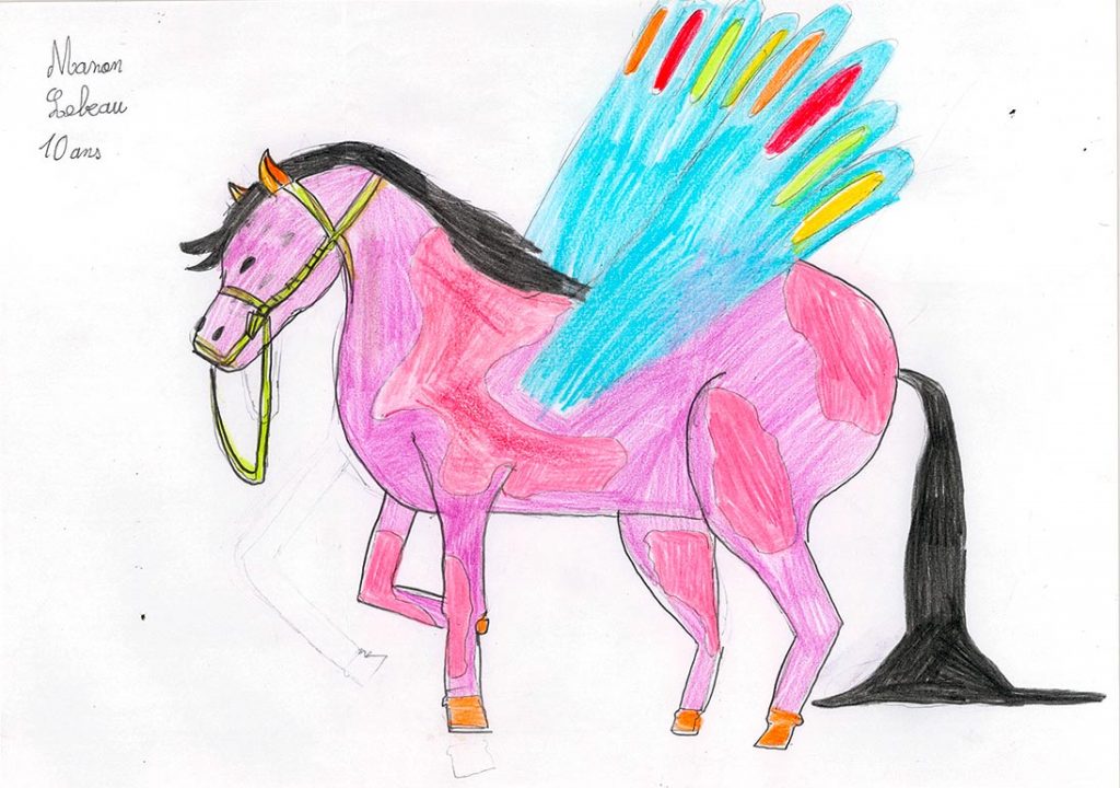 Concours de dessins - Cheval