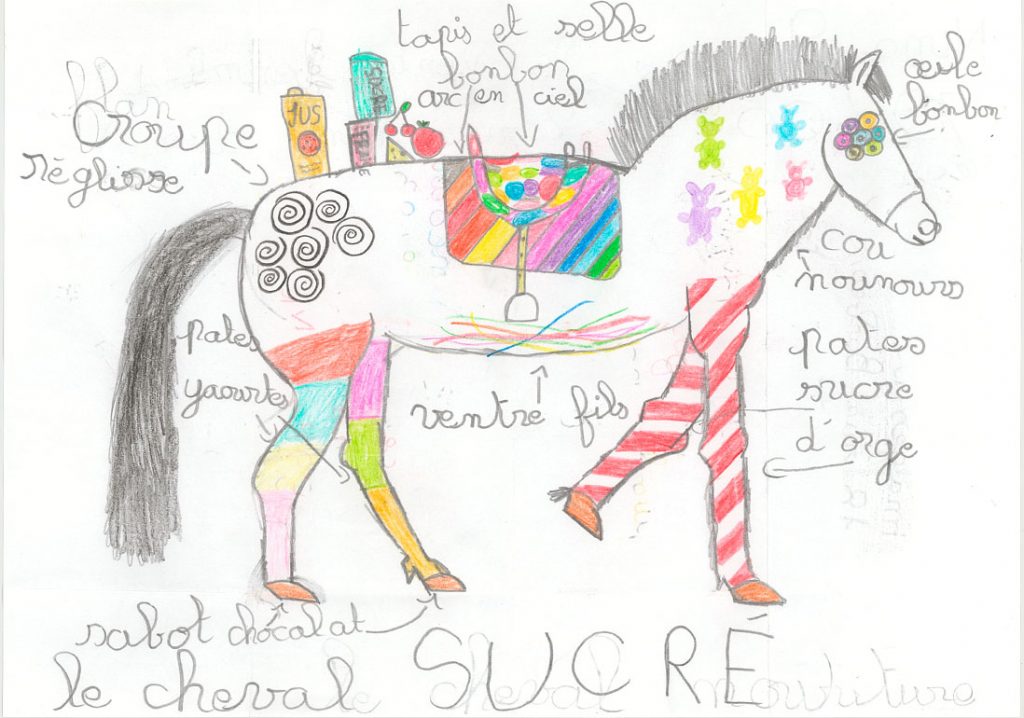Concours de dessins - Cheval