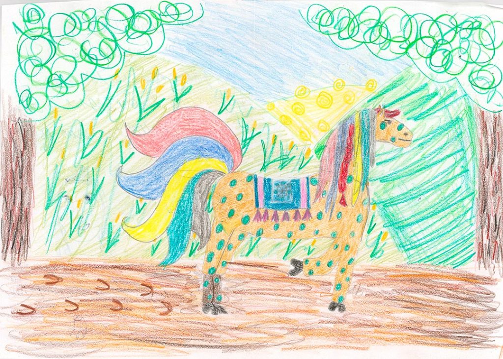 Concours de dessins - Cheval