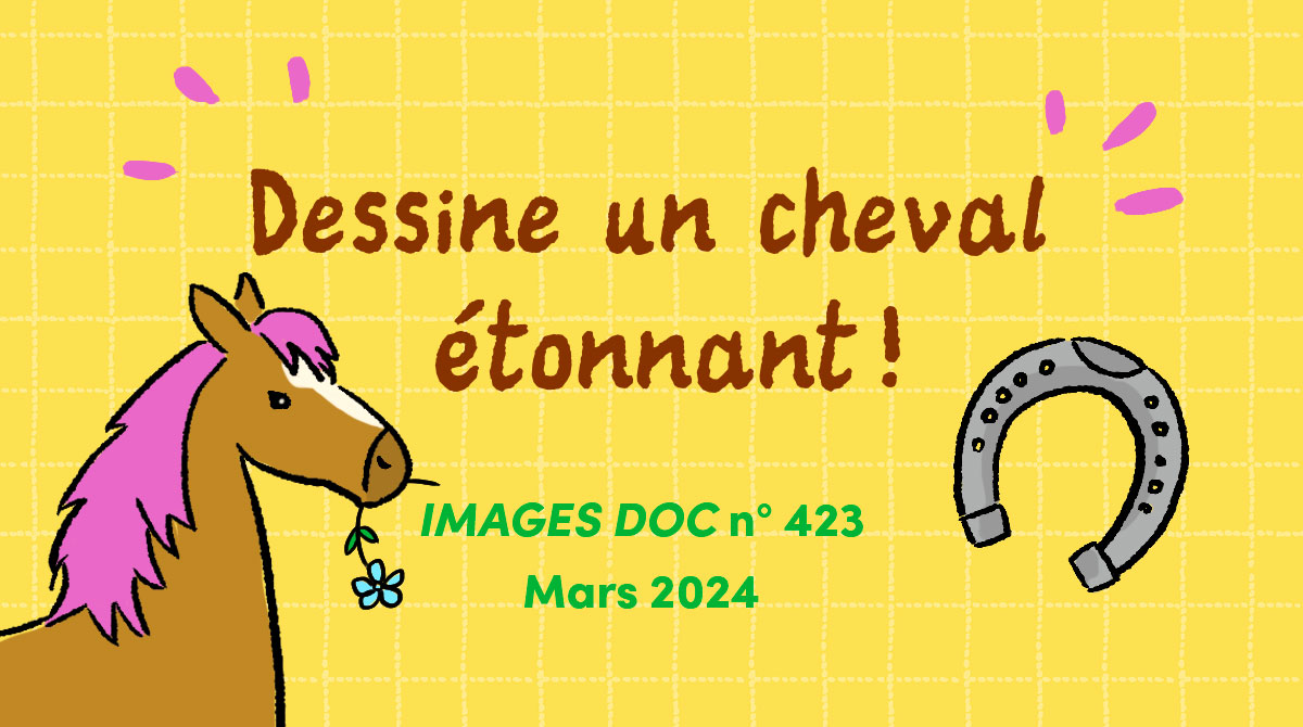 IMD - Concours dessins - Cheval etonnant