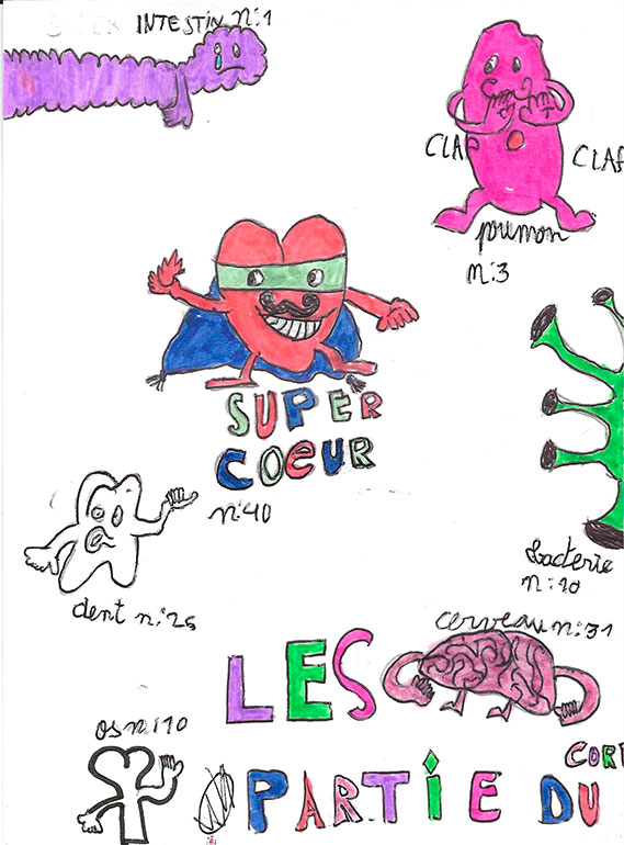 Concours de dessins - Corps