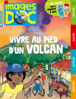 Couverture du magazine Images Doc n°429, septembre 2024 - Vivre au pied d'un volcan